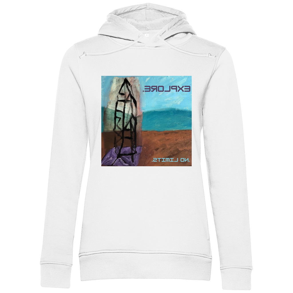 Women's Premium Bio Hoodie - EXPLORE