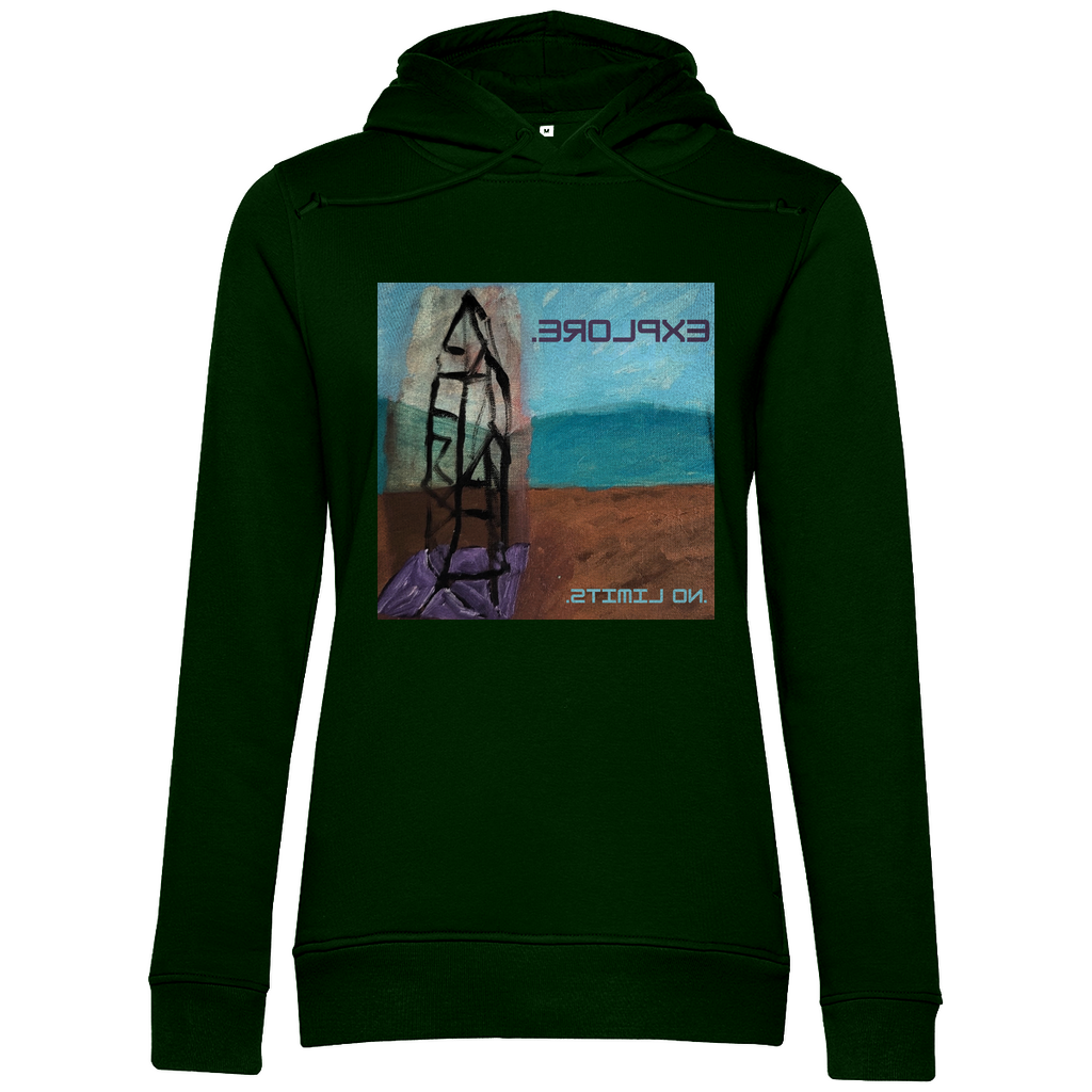 Women's Premium Bio Hoodie - EXPLORE