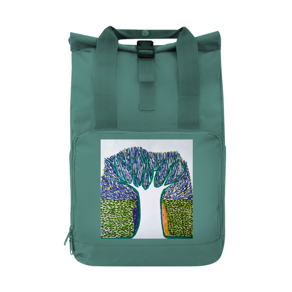 Backpack White Tree