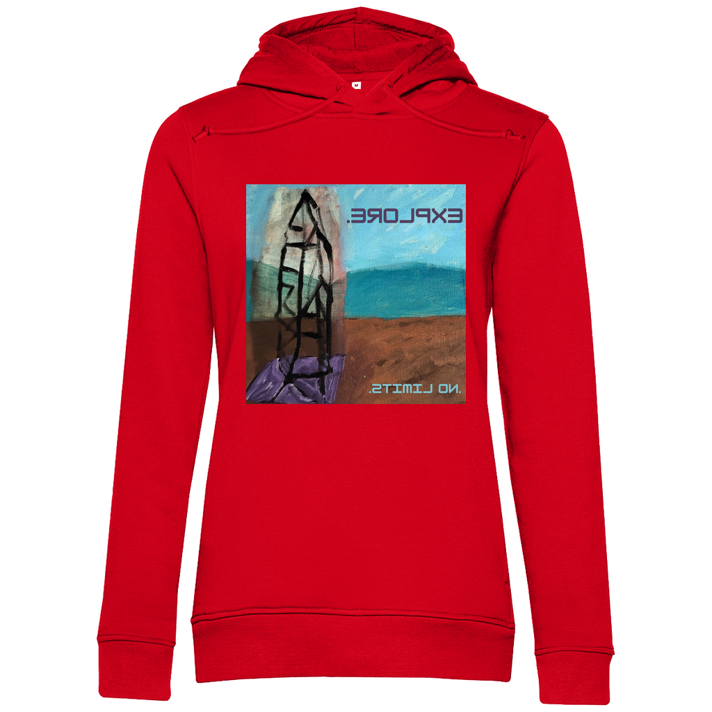 Women's Premium Bio Hoodie - EXPLORE