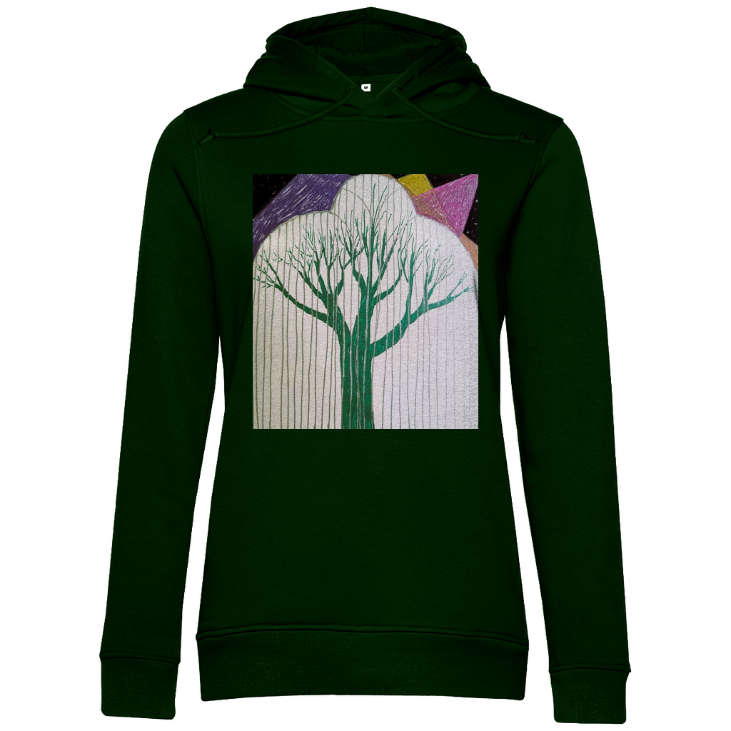 Women's Premium Bio Hoodie -TREE