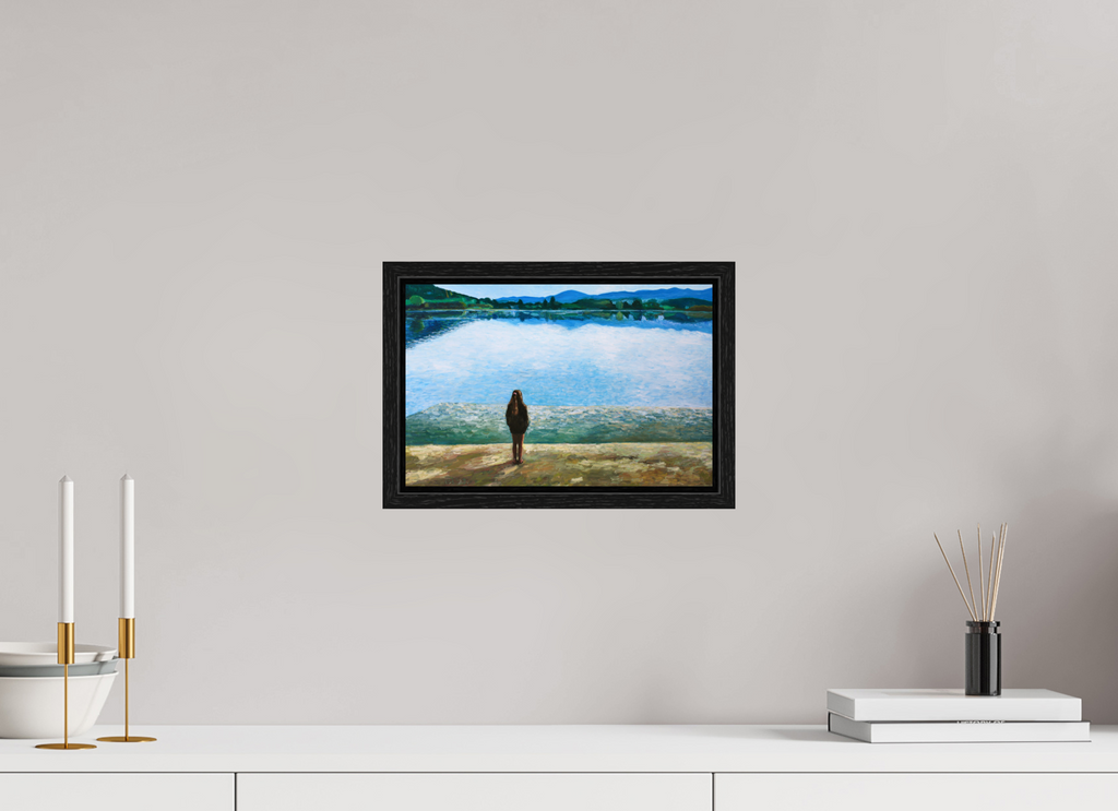 30.4 x 20 cm, Floater Frame the LAKE