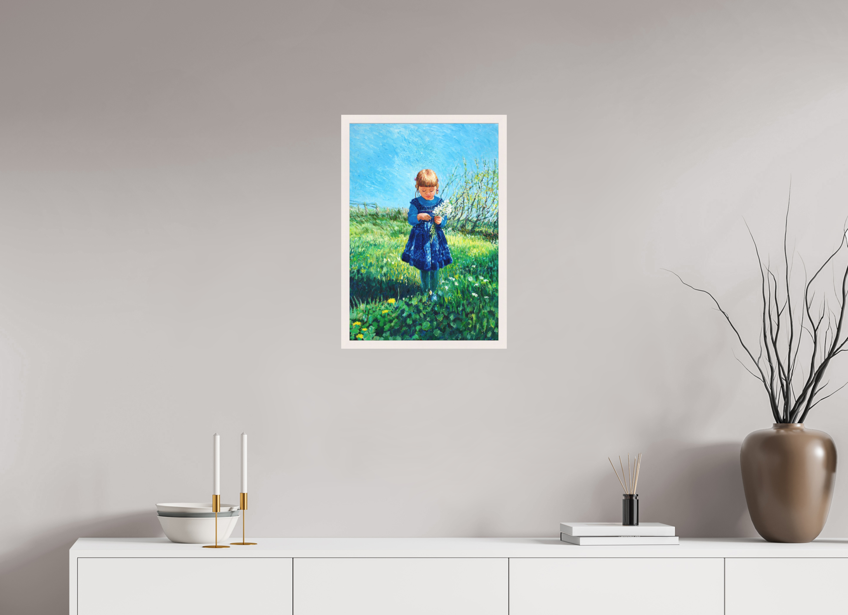 40 x 57.6 cm, GALLERY FRAME-FINE ART PIGMENT PRINT SPRING