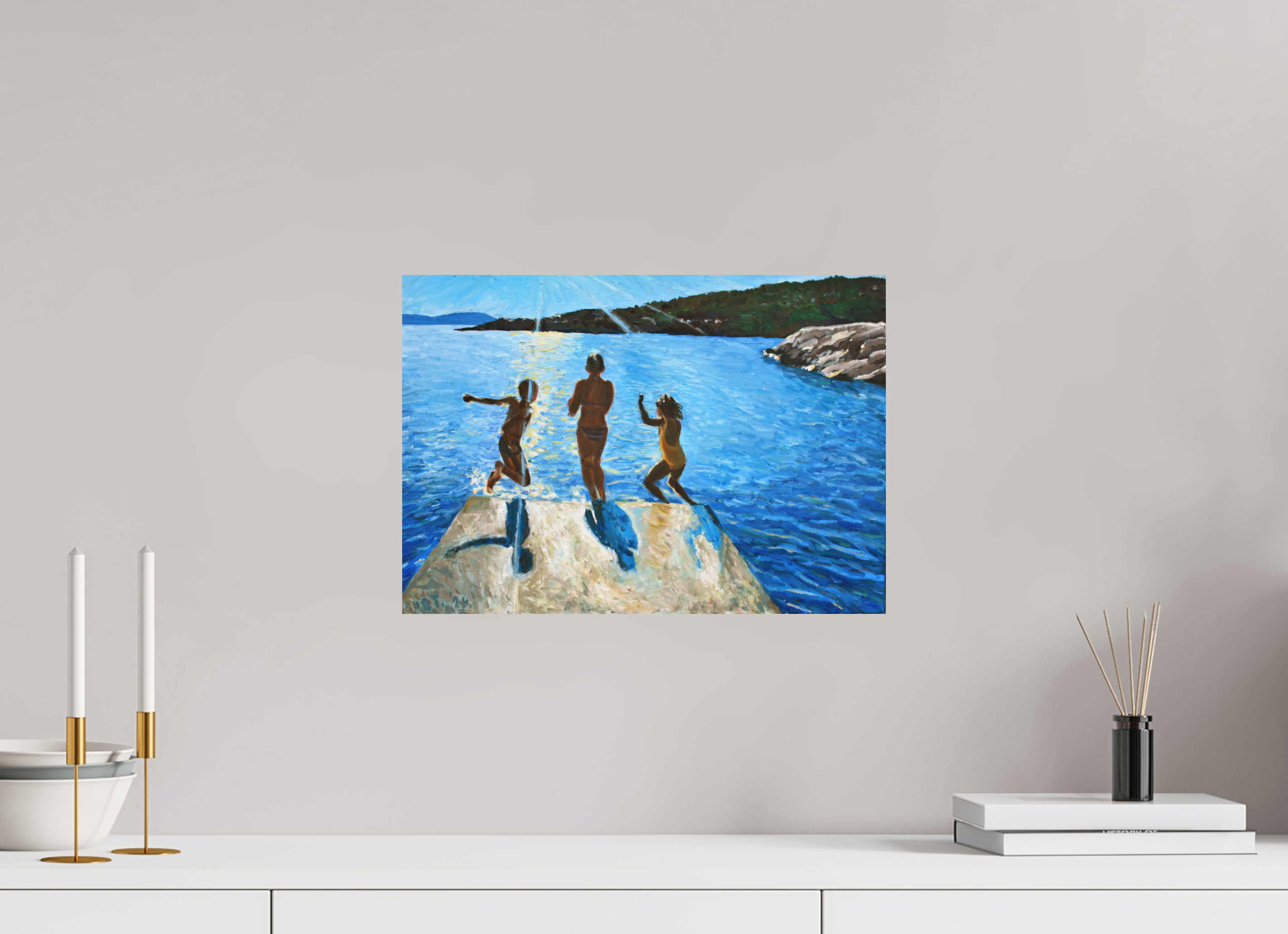 42.8 x 30 cm, PHOTO PRINT DP II MAT The Jump