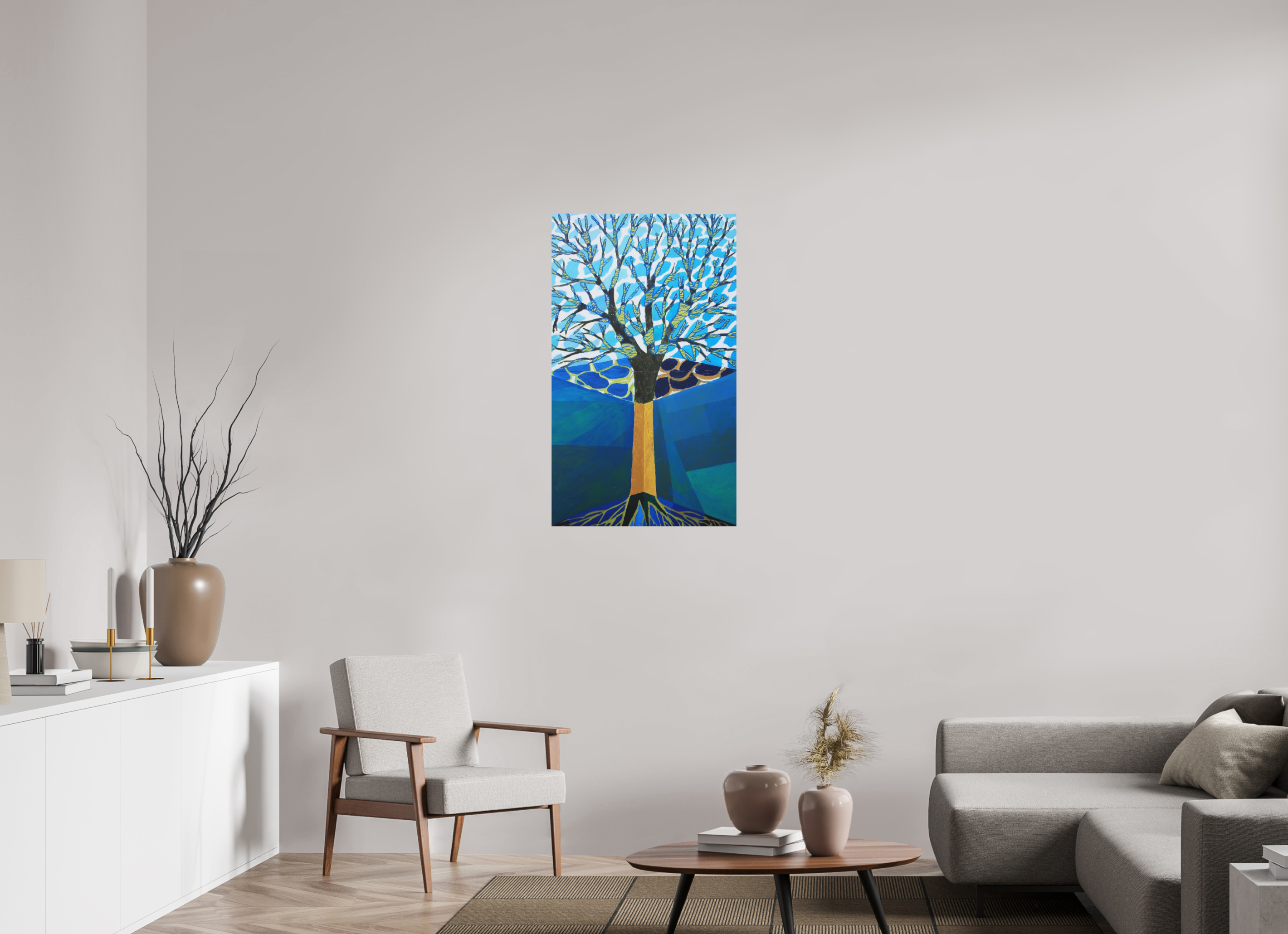 60 x 101.5 cm, PHOTO PRINT DP II MAT Tree of Life