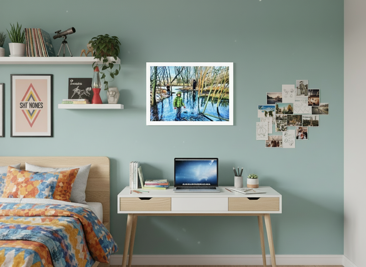 58 x 40 cm, Fine Art Print Paper Hahnemühle Photo Rag Ultra Smooth Fine Art Print Paper Hahnemühle Photo Rag Ultra Smooth- Frozen Lake