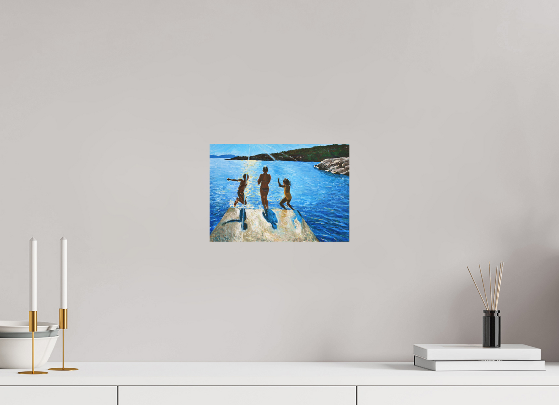 28.5 x 20 cm, PHOTO PRINT DP II MAT The Jump – Fine Art Photo Print on Fuji Crystal DP II Matte