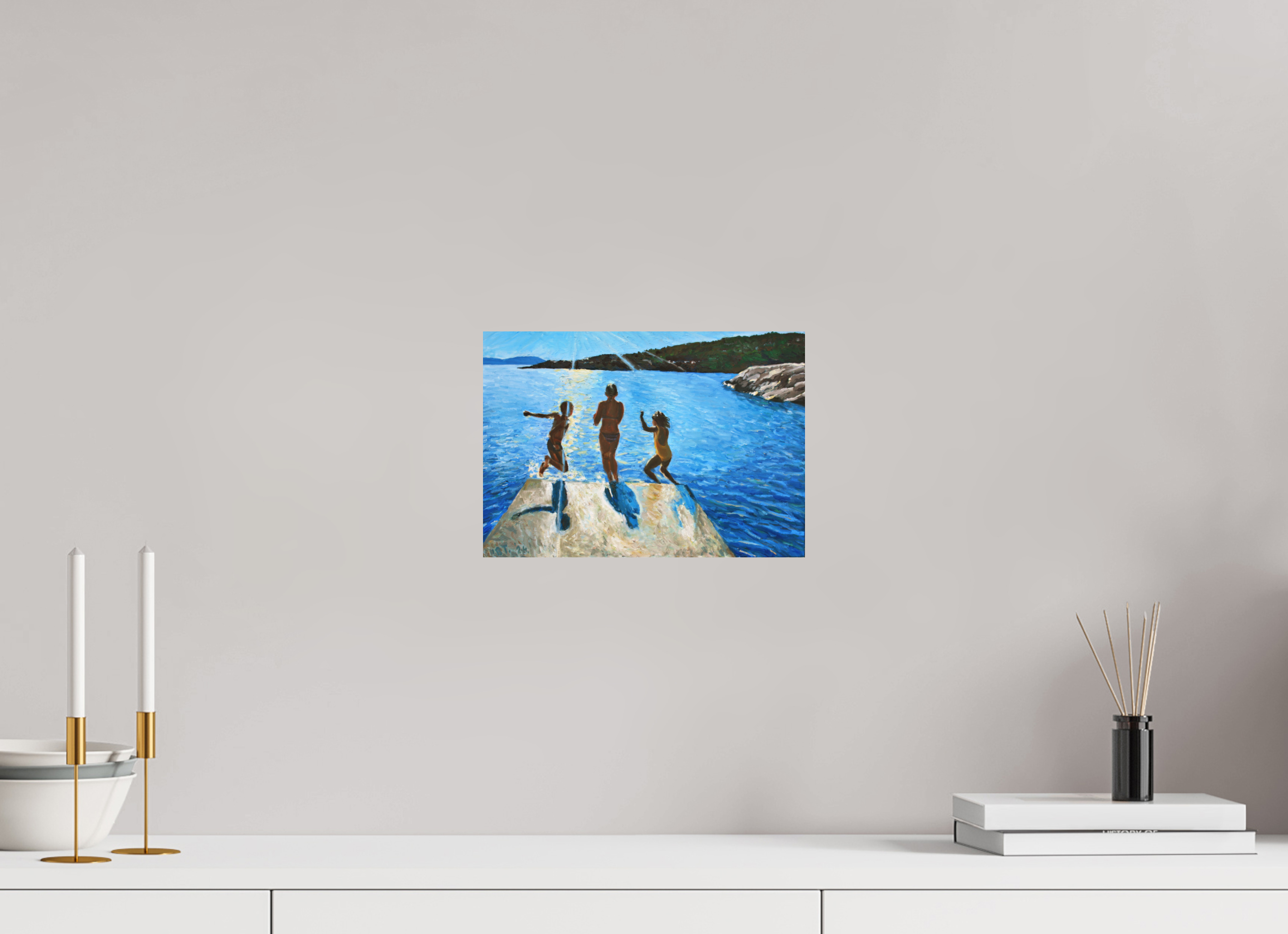 28.5 x 20 cm, PHOTO PRINT DP II MAT The Jump – Fine Art Photo Print on Fuji Crystal DP II Matte