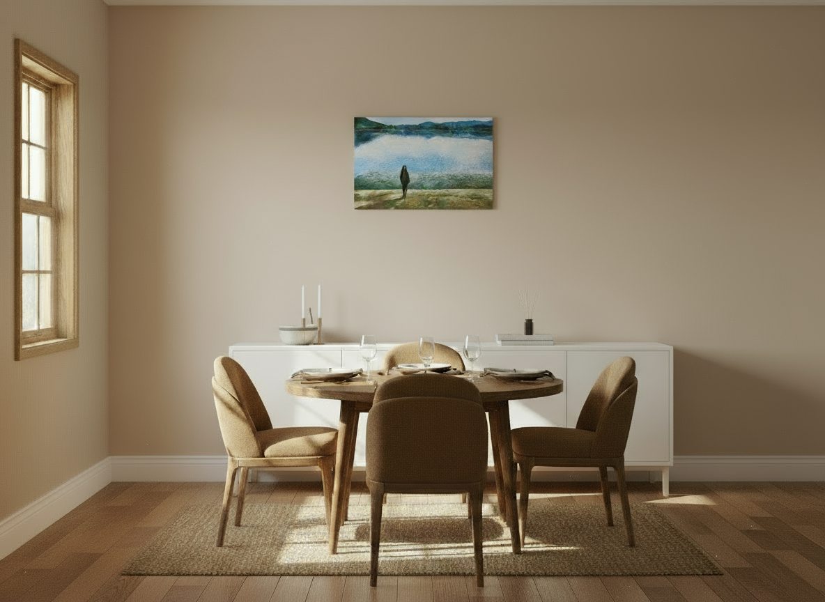 60.9 x 40 cm, PHOTO PRINT DP II MAT the lake