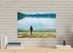 60 x 40 cm, PHOTO PRINT DP II MAT PHOTO PRINT - THE LAKE