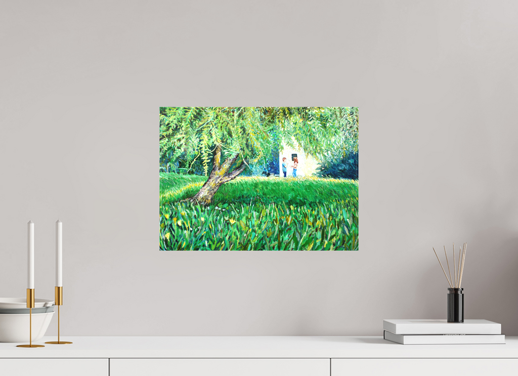 42 x 30 cm, Matte Canvas on Stretcher Frame SPRING