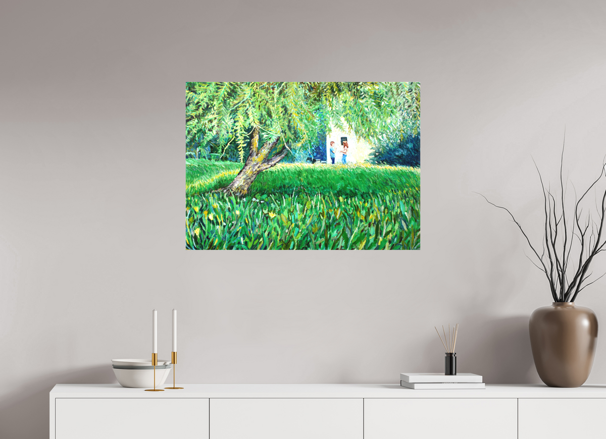 84.1 x 60 cm, Matte Canvas on Stretcher Frame SPRING