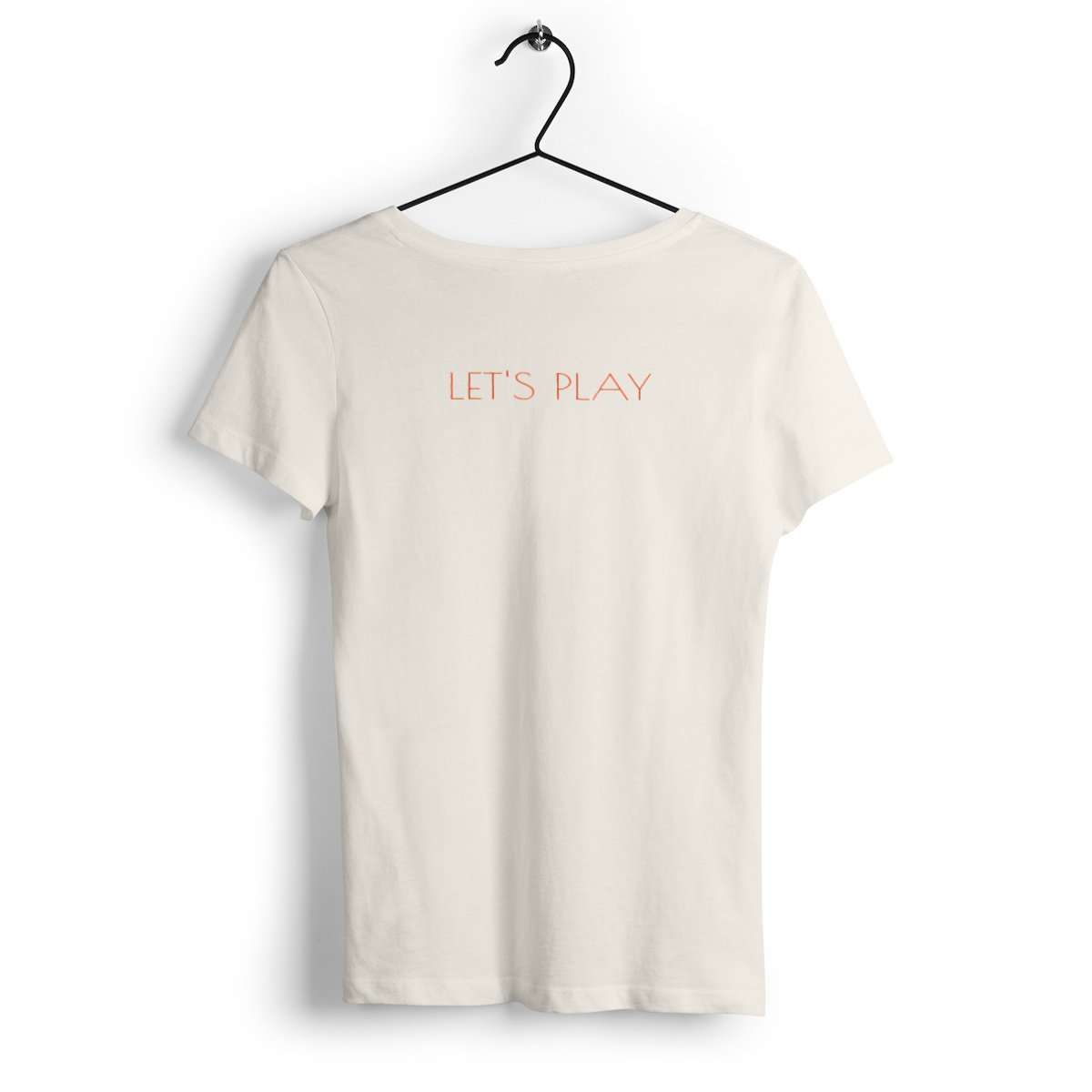 Women's t-shirt - Premium Plus- LET'S PLAY