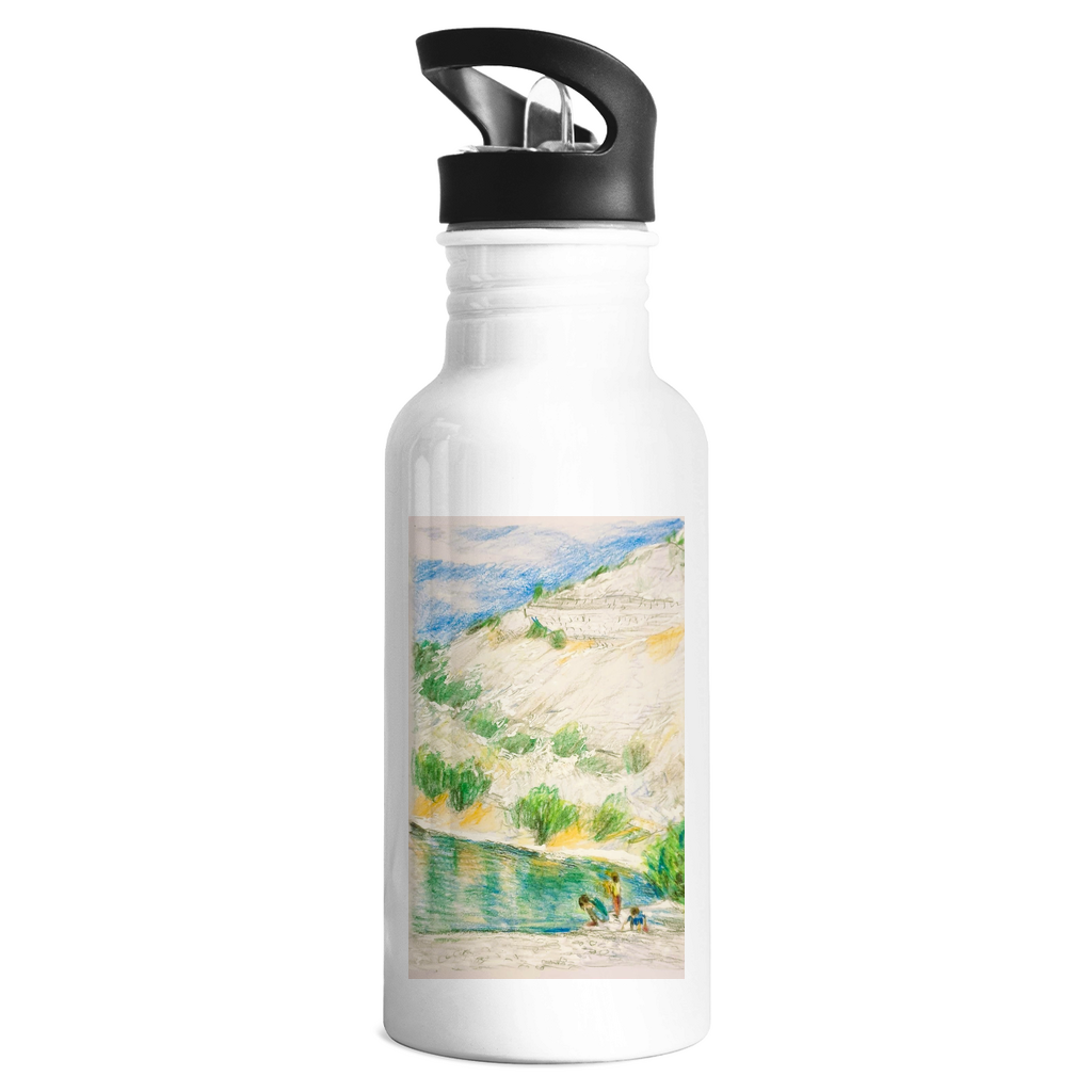 Stainless steel drinking bottle SPRING