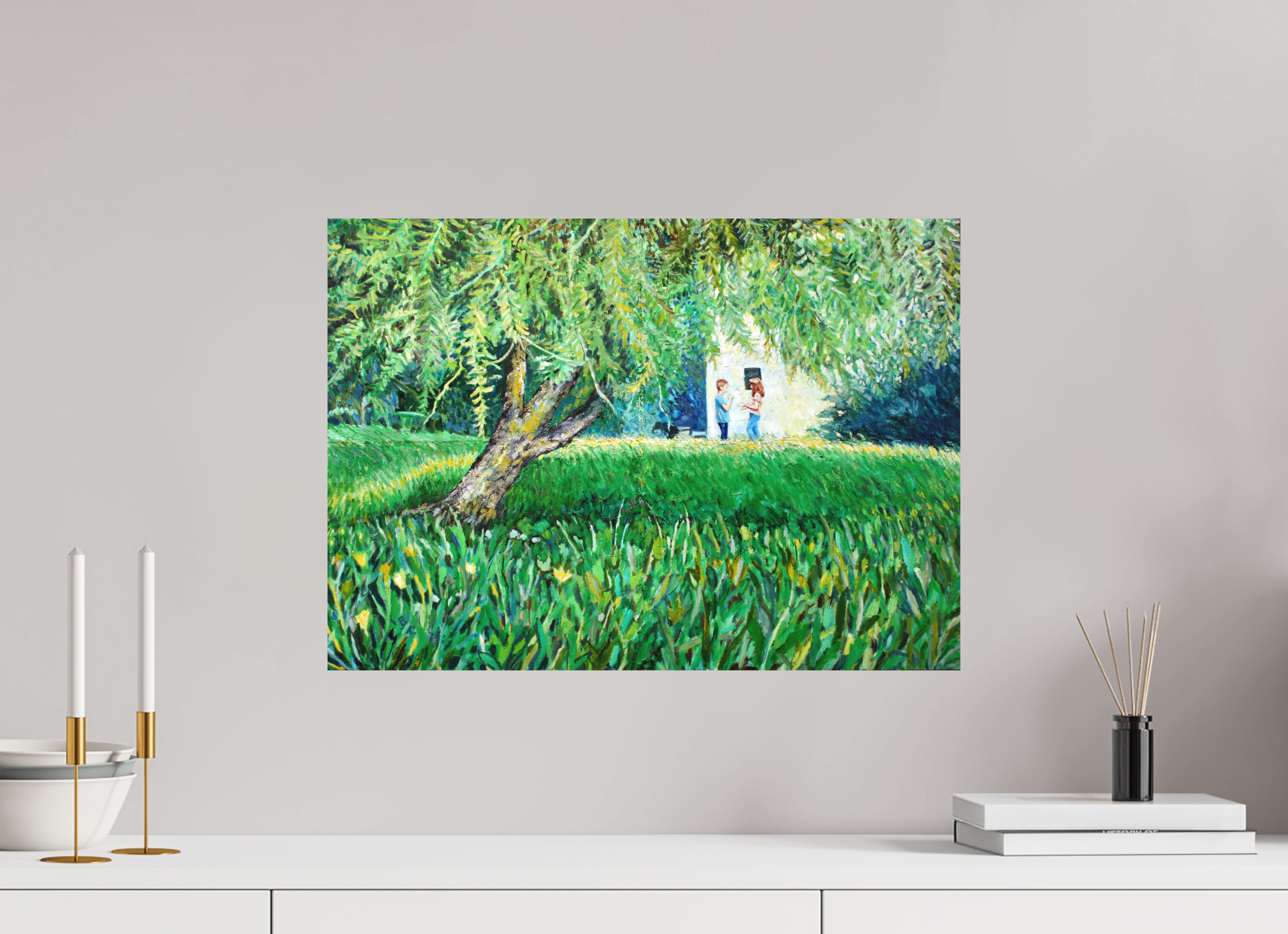 56 x 40 cm, PHOTO PRINT DP II MAT Small Conversation