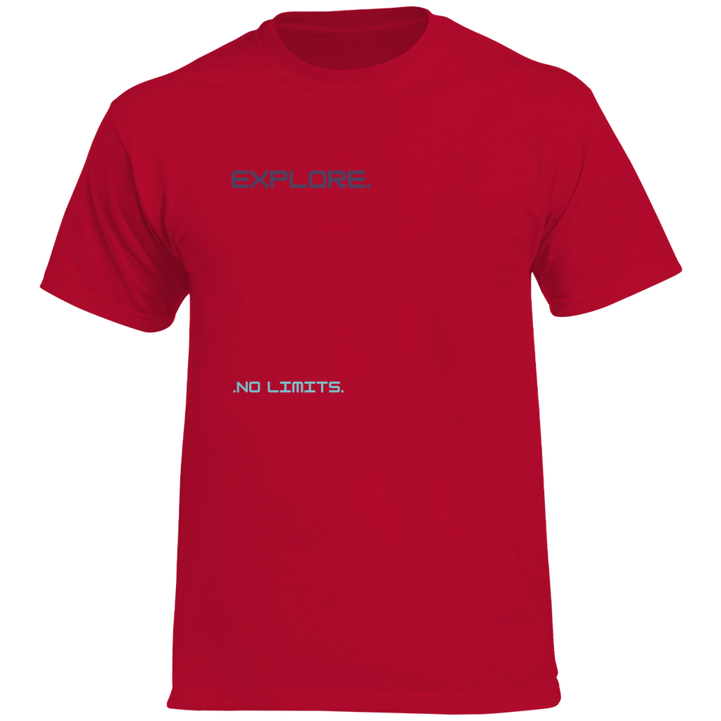 Men's Heavy Cotton T-Shirt EXPLORE