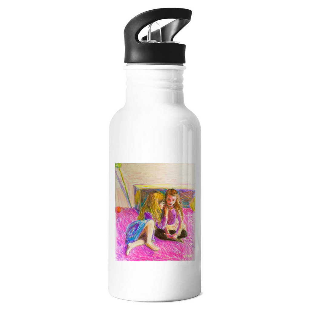 Stainless steel drinking bottle LET'S PLAY