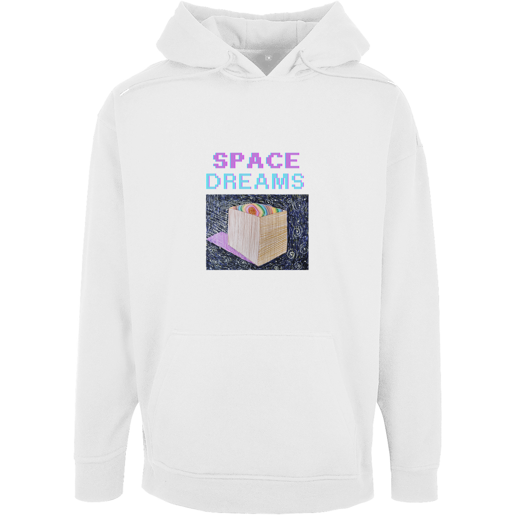 Moletom com capuz unissex oversize -SPACE