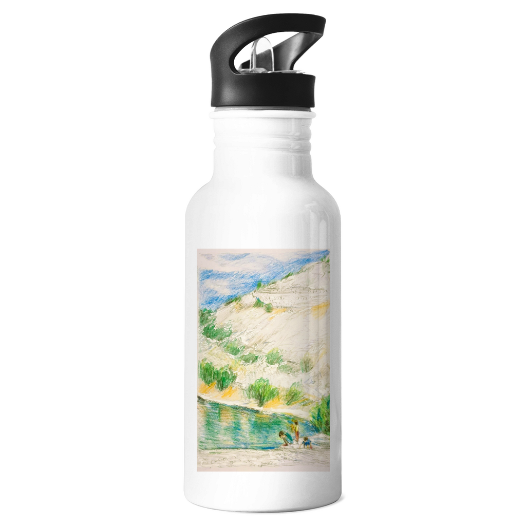 Stainless steel drinking bottle SPRING