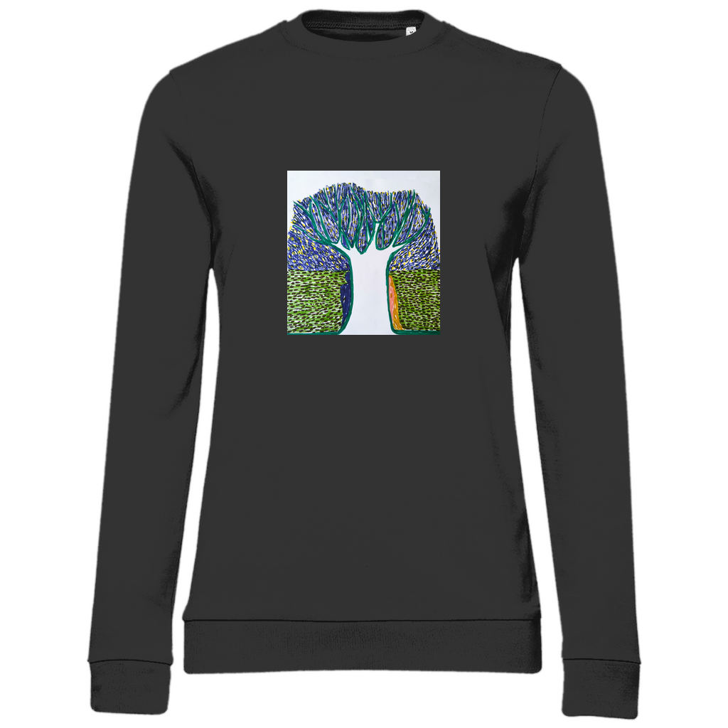 Women's sweatshirt WHITE TREE