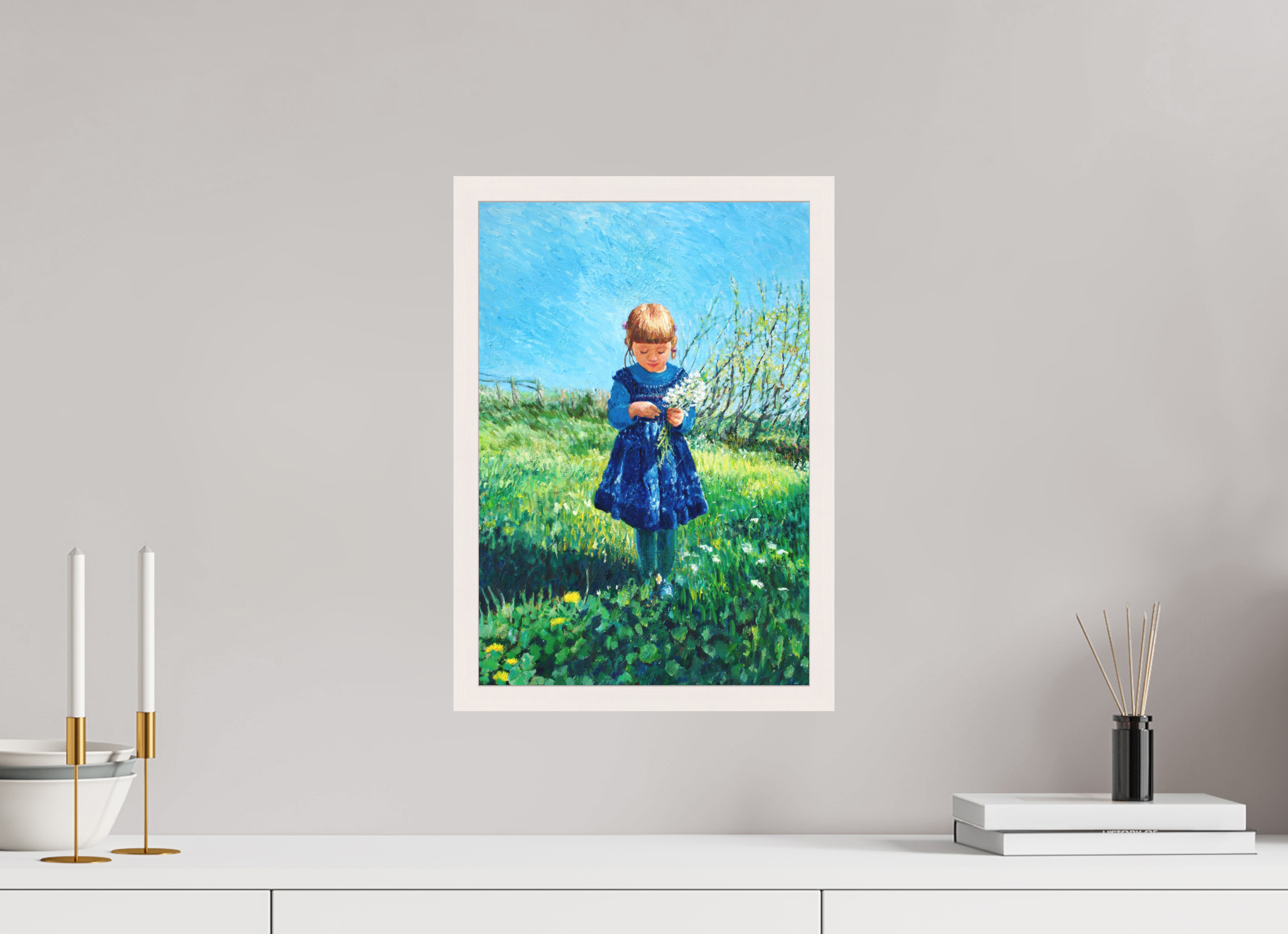 30 x 43.2 cm, GALLERY FRAME-FINE ART PIGMENT PRINT SPRING