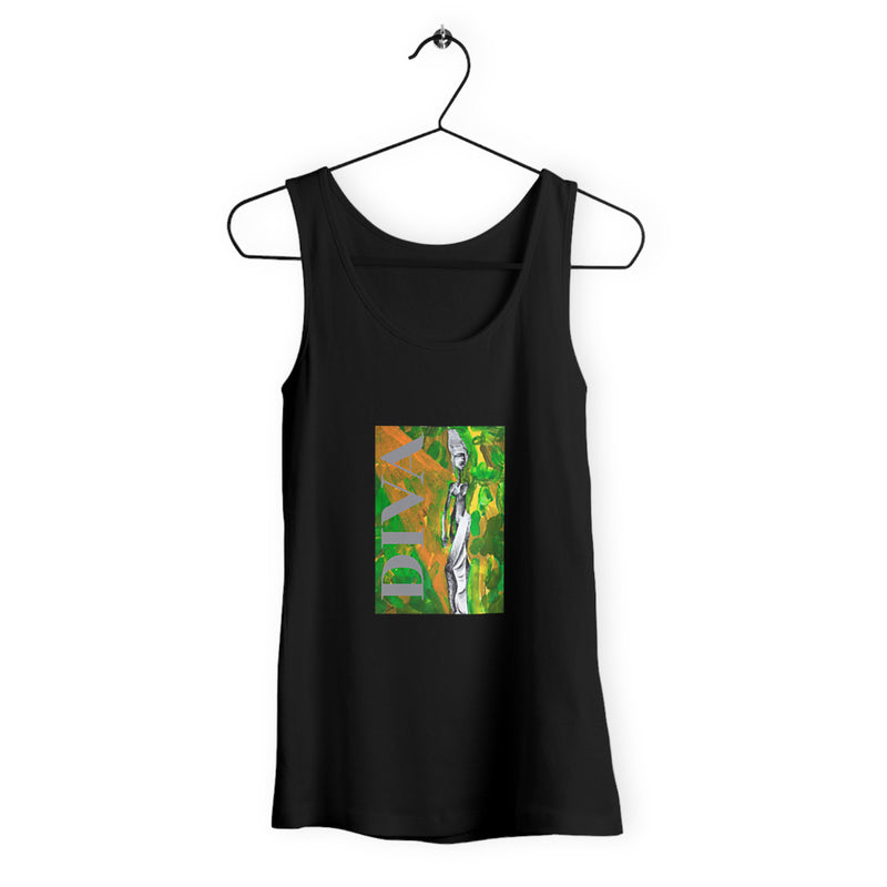 Loose fitting women's tank top - Premium Plus-DIVA