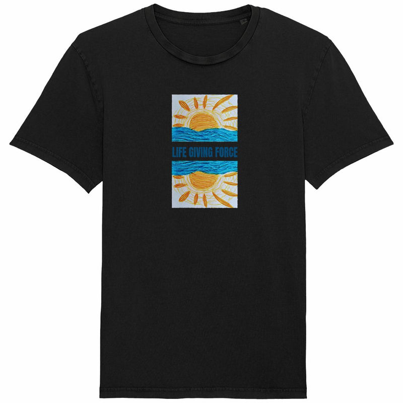 Unisexe t-shirt vintage - Premium Plus- THE SUN