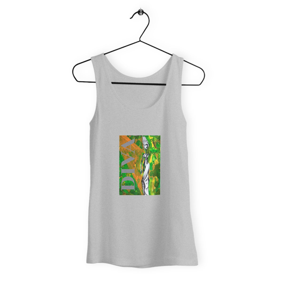 Loose fitting women's tank top - Premium Plus-DIVA