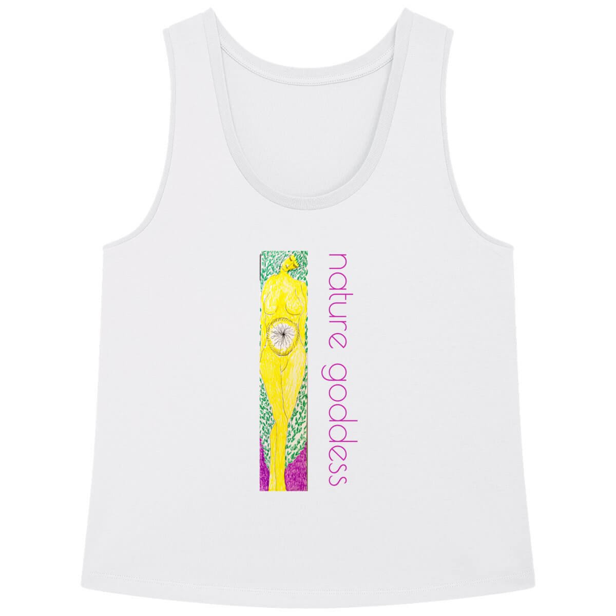 Loose fitting women's tank top - Premium Plus-GODDESS