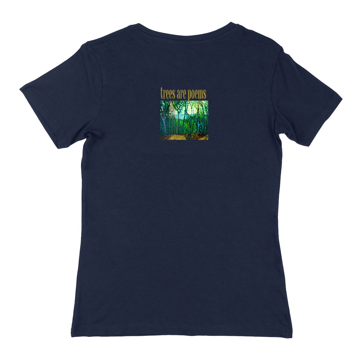 Women's v-neck T-shirt - WOODS- DAY 2