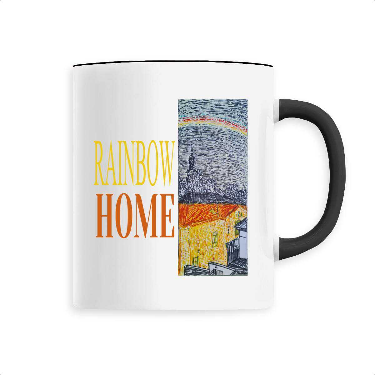 Ceramic Mug Premium -RAINBOW