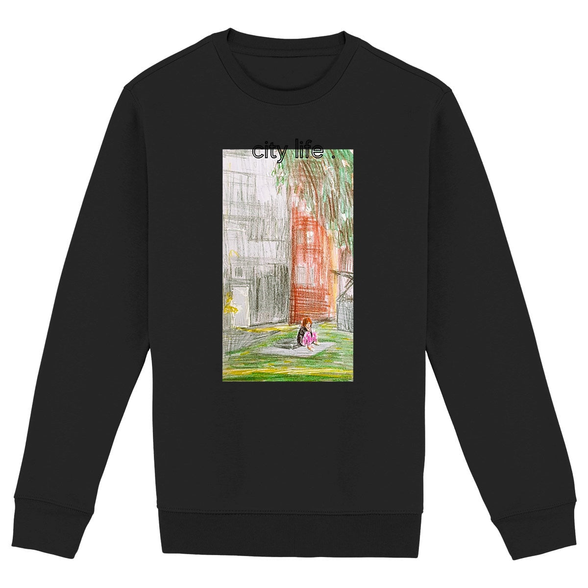 Unisex sweat-shirt Premium Plus- CITY LIFE