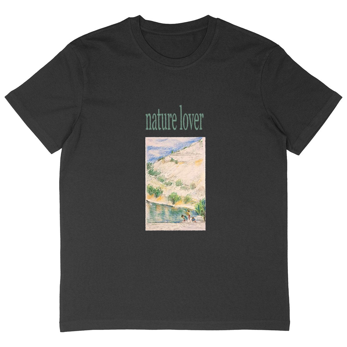 Men's oversized t-shirt - Premium Plus-NATURE LOVER