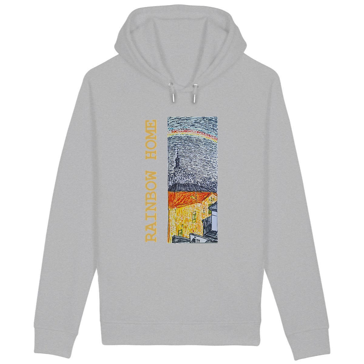 Unisex side pocket hoodie - Premium Plus-RAINBOW