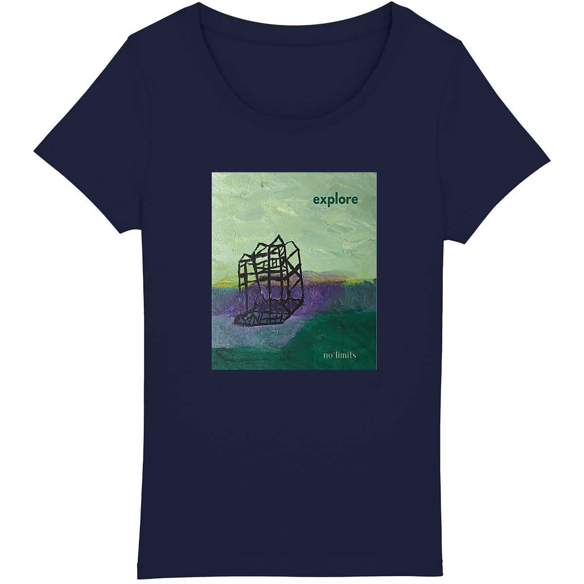 Women's t-shirt - Premium-EXPLORE