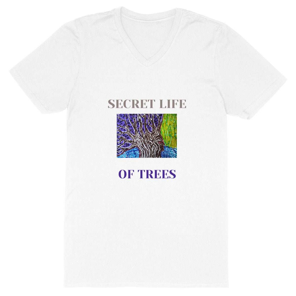 Men's v-neck T-shirt - Change-SECRET LIFE