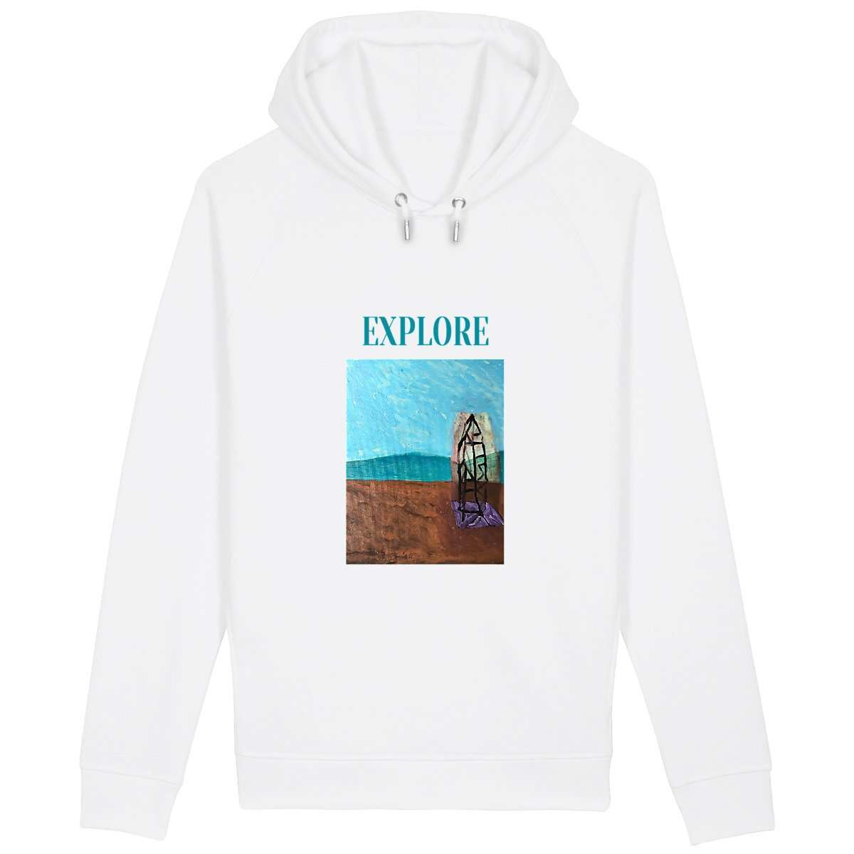 Unisex side pocket hoodie - Premium Plus-EXPLORE