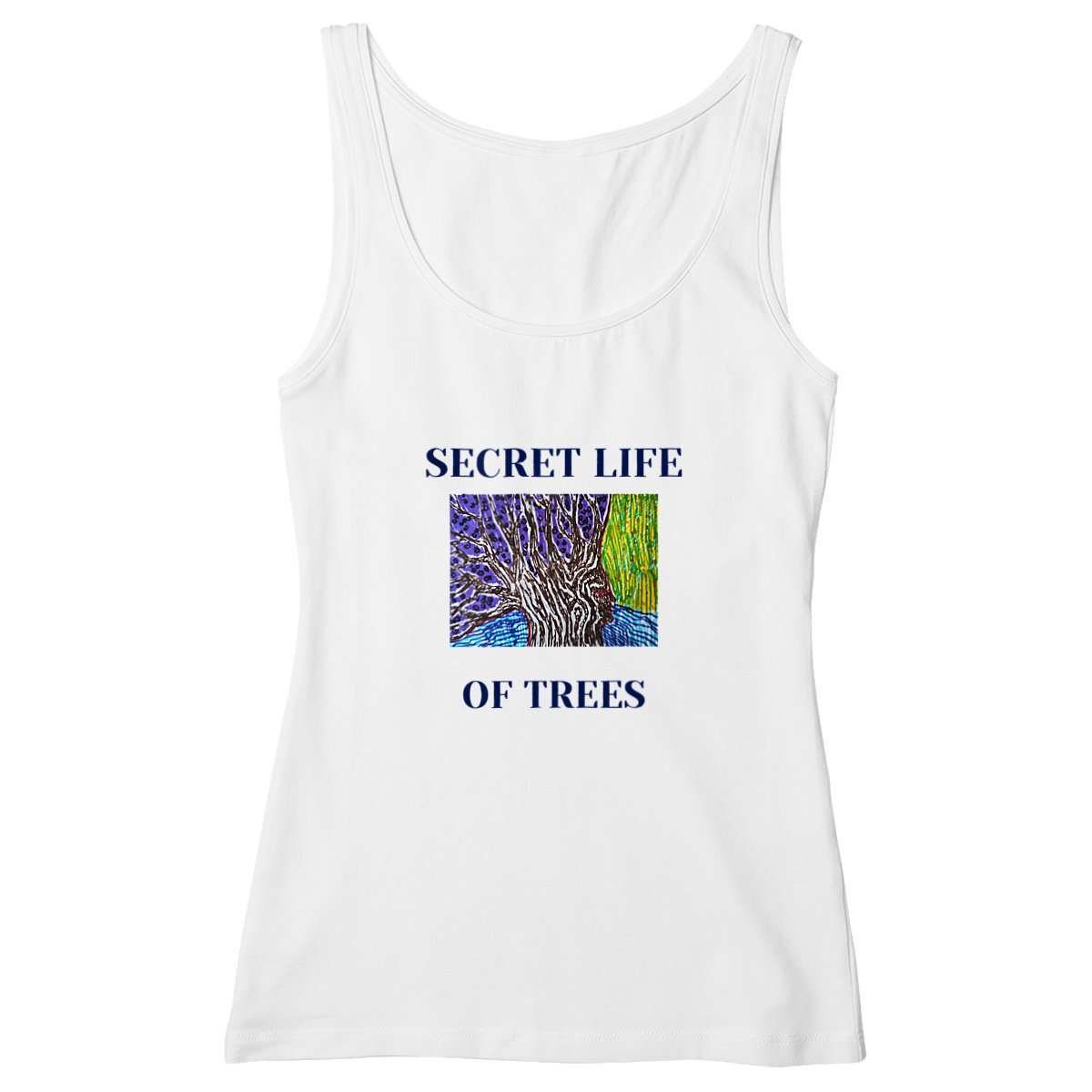 Women's slim fit Tank Top - Premium-SECRET LIFE