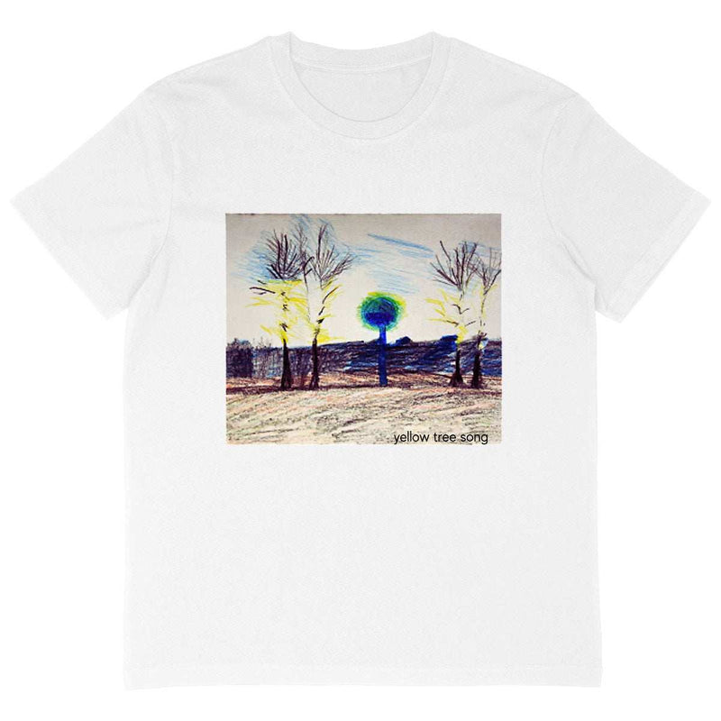 Men's oversized t-shirt Premium Plus-YELLOW TREE SONG