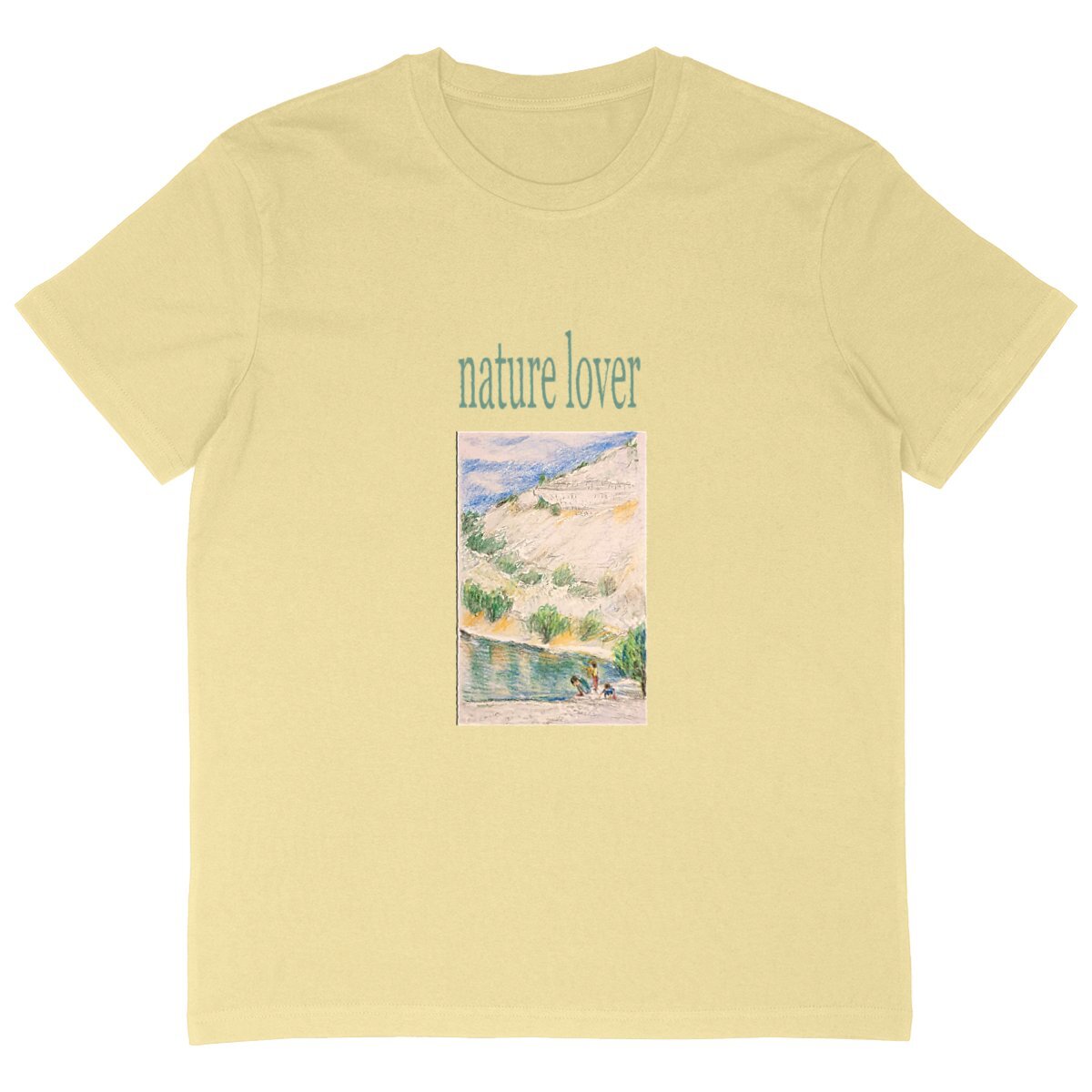 Men's oversized t-shirt - Premium Plus-NATURE LOVER