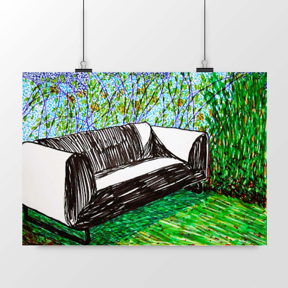 Horizontal Poster - Premium-SOFA