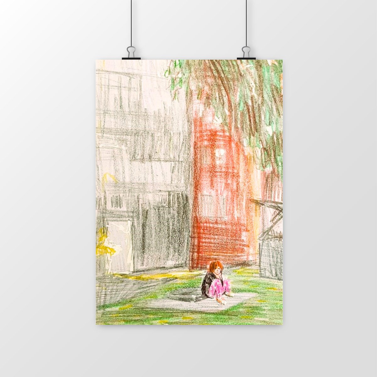 Vertical poster premium- CITY LIFE