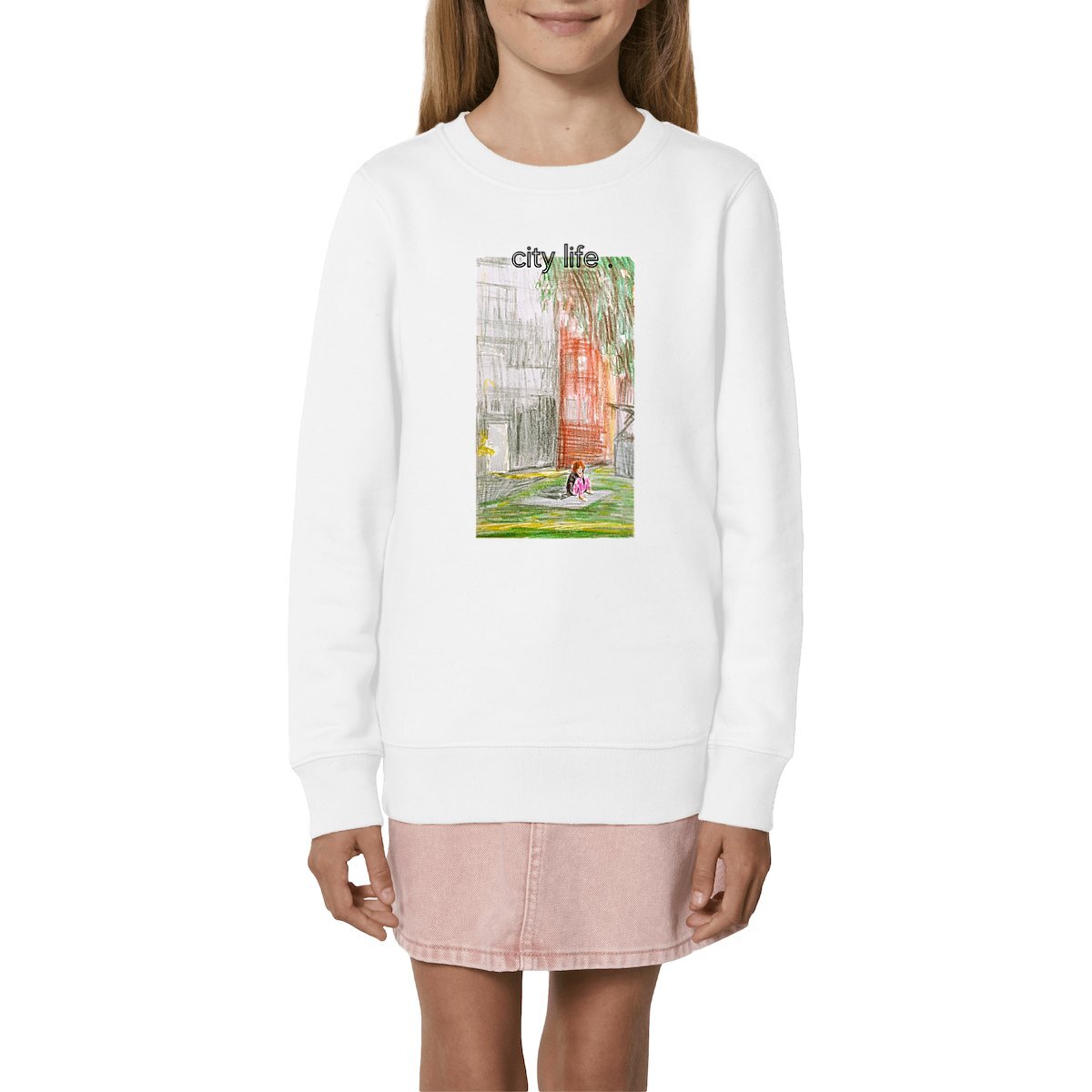 Kids sweat-shirt Premium Plus-CITY LIFE